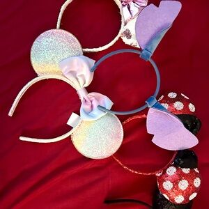 Colorful Mouse Ear Headbands